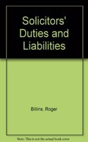 Solicitors' Duties & Liabilities