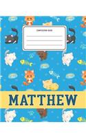 Composition Book Matthew