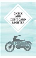 Check And Debit Card Register
