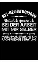 Kfz-Mechatroniker: Notizbuch / Notizheft Für Kfz-Mechatroniker Kfz-Mechatroniker Kfz-Mechaniker Schrauber Auto-Mechaniker A5 (6x9in) Dotted Punktraster