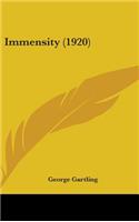 Immensity (1920)