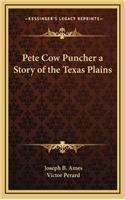Pete Cow Puncher a Story of the Texas Plains