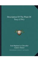 Description of the Plain of Troy (1791)