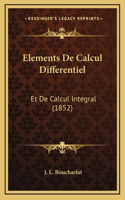Elements de Calcul Differentiel