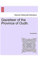 Gazetteer of the Province of Oudh. Vol. III.