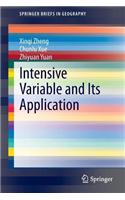 Intensive Variable and Its Application: (Springerbriefs in Geography)