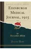 Edinburgh Medical Journal, 1915, Vol. 14 (Classic Reprint)