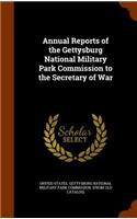 Annual Reports of the Gettysburg National Military Park Commission to the Secretary of War