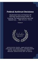 Federal Antitrust Decisions