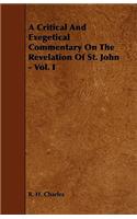 Critical and Exegetical Commentary on the Revelation of St. John - Vol. I