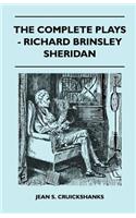 Complete Plays - Richard Brinsley Sheridan