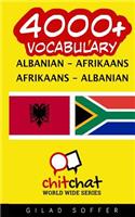 4000+ Albanian - Afrikaans Afrikaans - Albanian Vocabulary