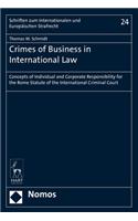 Crimes of Business in International Law