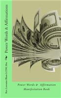 Power Words & Affirmations: Manifestation Power Book(English)