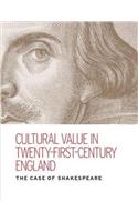 Cultural value in twenty-first-century England