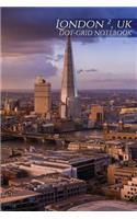 London 2, UK Dot-Grid Notebook: 150 Page Sketchbook Scrapbook Notebook(40 Business 150 Dot-Grid)
