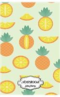 Notebook Dot-grid Pineapple Wallpaper