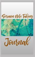 Sermon Note Taking Journal