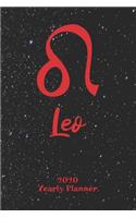 2020 Yearly Planner - Zodiac Sign Leo: Astrology Appointment Book for Horoscope Fans, 120 Pages, 6" x 9" Organizer +To-Do lists