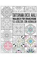 Azulejo Malbuch für Erwachsene: Entspann dich, mal! 65 Azulejos zum Ausmalen - Ausmalbuch zur Entspannung und Stressreduktion - Geschenkbuch - inkl. PDF Vorlagen