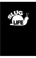 Slug life: Hangman Puzzles - Mini Game - Clever Kids - 110 Lined pages - 6 x 9 in - 15.24 x 22.86 cm - Single Player - Funny Great Gift