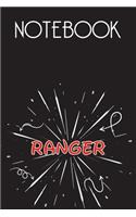 RANGER Notebook, Simple Design: Notebook /Journal Gift, Simple Cover Design,100 pages, 6x9, Soft cover, Mate Finish