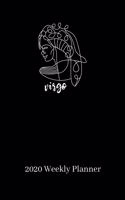 Weekly Planner: A5 6x9 Virgo Zodiac Sign - Calendar - Organizer - calendar - weekly Calendar - Diary - Journal -