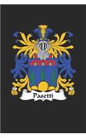 Pasetti: Pasetti Coat of Arms and Family Crest Notebook Journal (6 x 9 - 100 pages)