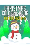 Christmas Coloring Book for Kids Ages 8-12