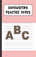 Handwriting Practice Paper ABC