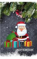 Dotted Notebook: Christmas Notebook / Dotted Journal/ Notes Christmas, Holiday/ Notebook Santa Claus/Dream Journal ideas book/ Composition/Diary/ Memory Book to writ