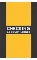 Checking Account Ledger