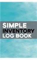 Simple Inventory Log Book