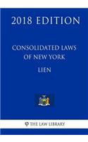 Consolidated Laws of New York - Lien (2018 Edition)