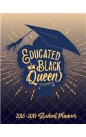 Educated Black Queen - 2018 / 2019 Student Planner