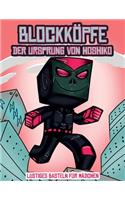 Lustiges Basteln für Mädchen (Blockköpfe - Der Ursprung von Hoshiko): Dieses Blockköpfe Papier -Bastelbuch für Kinder kommt mit 3 speziell ausgewählten Blockkopf-Charakteren, 4 zufälligen Charakteren und 1 Schwebeboard(2 Lustiges Basteln Für Mädchen)