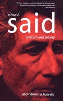 Edward Said: Criticism and Society(English)