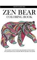 Zen Bear Coloring Book