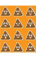 Emoji Notebook Lined Composition Journal For School Kids, Students And Teachers: 120 Page Ruled School Composition Notebook Journal With Funny Poop Emojis For Kids or Adults - 8.5 by 11 inches(32 Kool Kidz)
