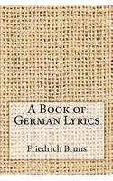 A Book of German Lyrics