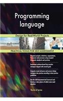 Programming language: Design for Real-World Projects