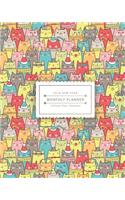 2018 New Year Monthly Planner: Colorful Cutie Cats - 130 Pages Monthly Planner - Size 8x10 Inches (Follow Your Passion): Colorful Cutie Cats - 130 Pages Monthly Planner - Size 8x10 Inches (Follow Your Passion)