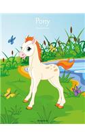 Pony Libro da Colorare 1: (1 Pony)