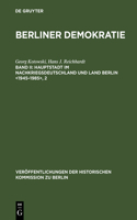 Hauptstadt im Nachkriegsdeutschland und Land Berlin , 2