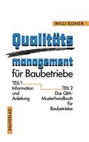 Qualitäts management für Baubetriebe: (German)