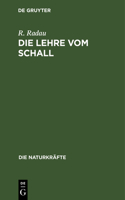 Die Lehre Vom Schall
