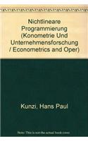 Nichtlineare Programmierung