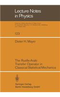 The Ruelle-Araki Transfer Operator in Classical Statistical Mechanics