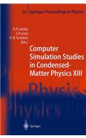 Computer Simulation Studies in Condensed-matter Physics