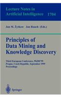 Principles of Data Mining and Knowledge Discovery: Third European Conference, Pkdd'99 Prague, Czech Republic, September 15-18, 1999 Proceedings